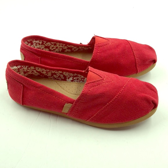 Madden Girl Shoes - Madden Girl Red Canvas Women’s Loafers 6 6M
